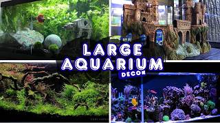 101+  Large Aquarium Decoration Ideas 2026 – Big Fish Tank Decor and Tall Tank Designs