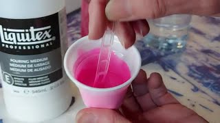 Comment faire de l’acrylique fluideMateriel et recette du pouring???TUTO N°70