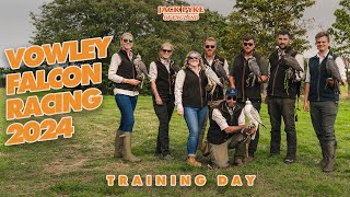 Falconry Training For Vowley Racing 2024 With Alix Jade And Henry Selby Hawking Falconry