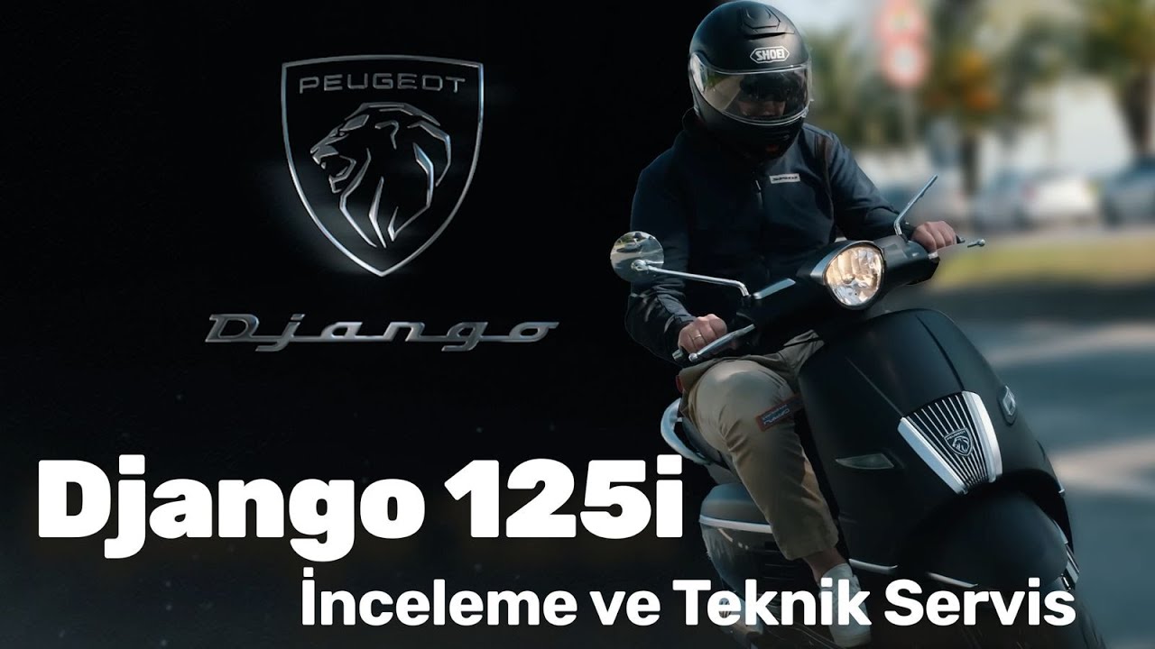 Retro Ruh, Modern Sürüş! Peugeot Django 125 cc İnceleme ve Teknik Detaylar