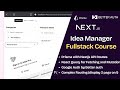 I Built a Full-Stack Idea Manager in 7 Hours | Next.js + Prisma + React Query (30 Vids Challenge #1)