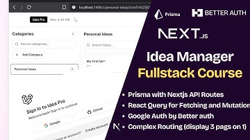 I Built a Full-Stack Idea Manager in 7 Hours | Next.js + Prisma + React Query (30 Vids Challenge #1)