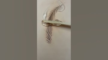 #nanobrows stroke pattern