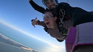 Rebecca Skydive over the Outer Banks