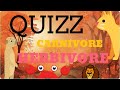 QUIZ ANIMAUX HERBIVORE OU CARNIVORE POUR ENFANT - JEUX EDUCATIFS - LEARN FRENCH - BLIND TEST
