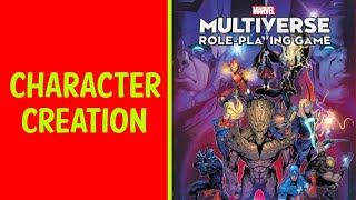 Marvel Multiverse RPG - How To Create A Character