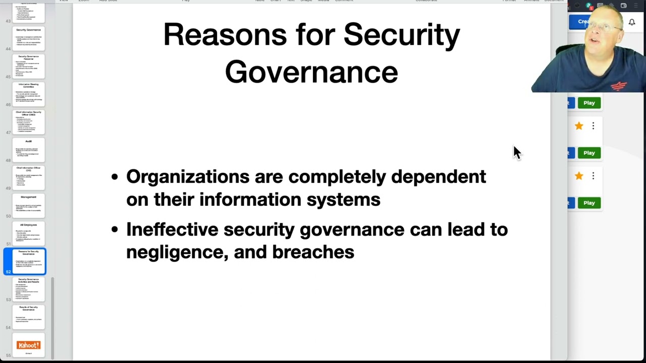 4a Information Security Program Development and Management continued