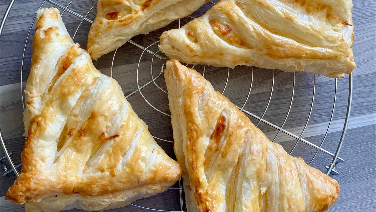 Feuilletés au fromage express à la vache qui rit, croustillants un délice 😋