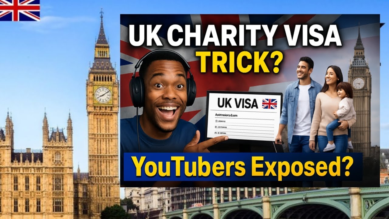 YouTubers Expose UK Charity Visa Loophole!