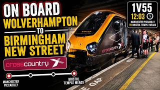 On Board CrossCountry Voyager | Wolverhampton to Birmingham New Street | 1V55
