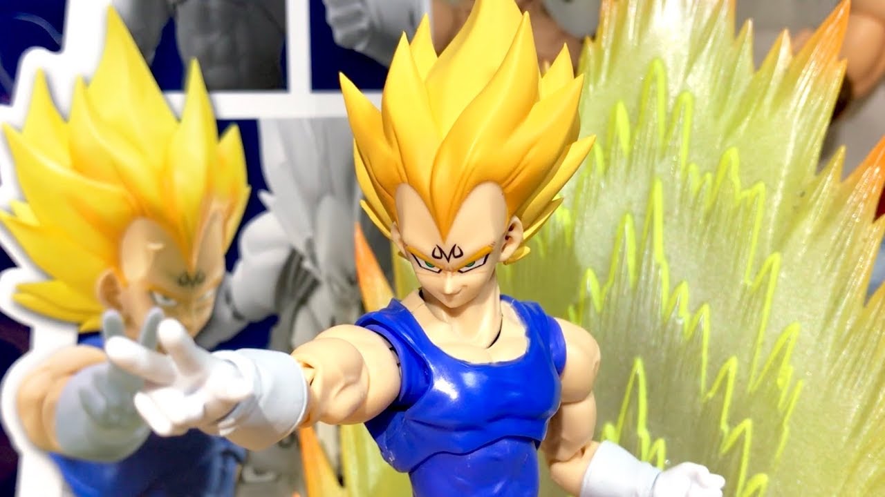 可動範囲&互換【魂WEB商店限定 SH.Figuarts.魔人ベジータ】開封 
