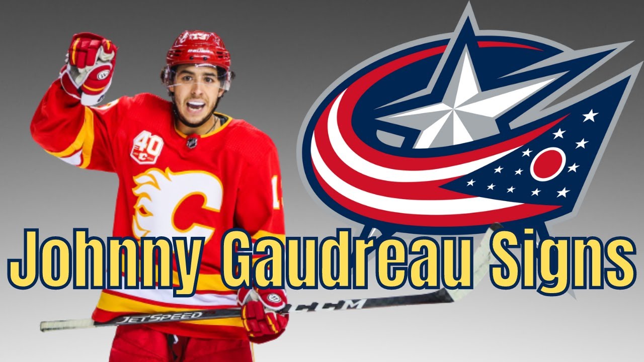 Johnny Gaudreau signs with the Blue Jackets l Instant Reaction YouTube