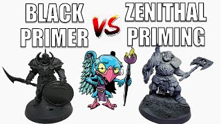 Black vs Zenithal Priming  HC 341