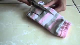 Cara Membuat Boneka dari Kaos Kaki
