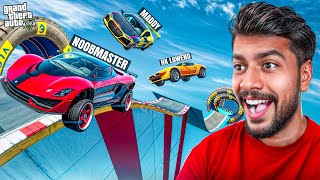 Funniest GTA 5 Stunt Race Ever 😂!! screenshot 4