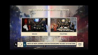 MSC 2021 CHAMPION INTERVIEW EXECRATION | CH4KNU SPORTS CAR | Z4PNU TROPHY | KING KIELVJ