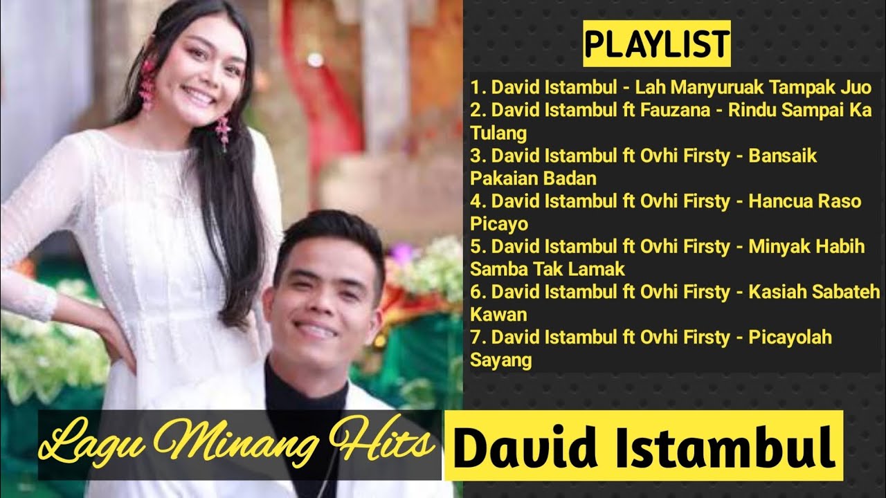 LAGU MINANG HITS DAVID ISTAMBUL BIKIN BAPER