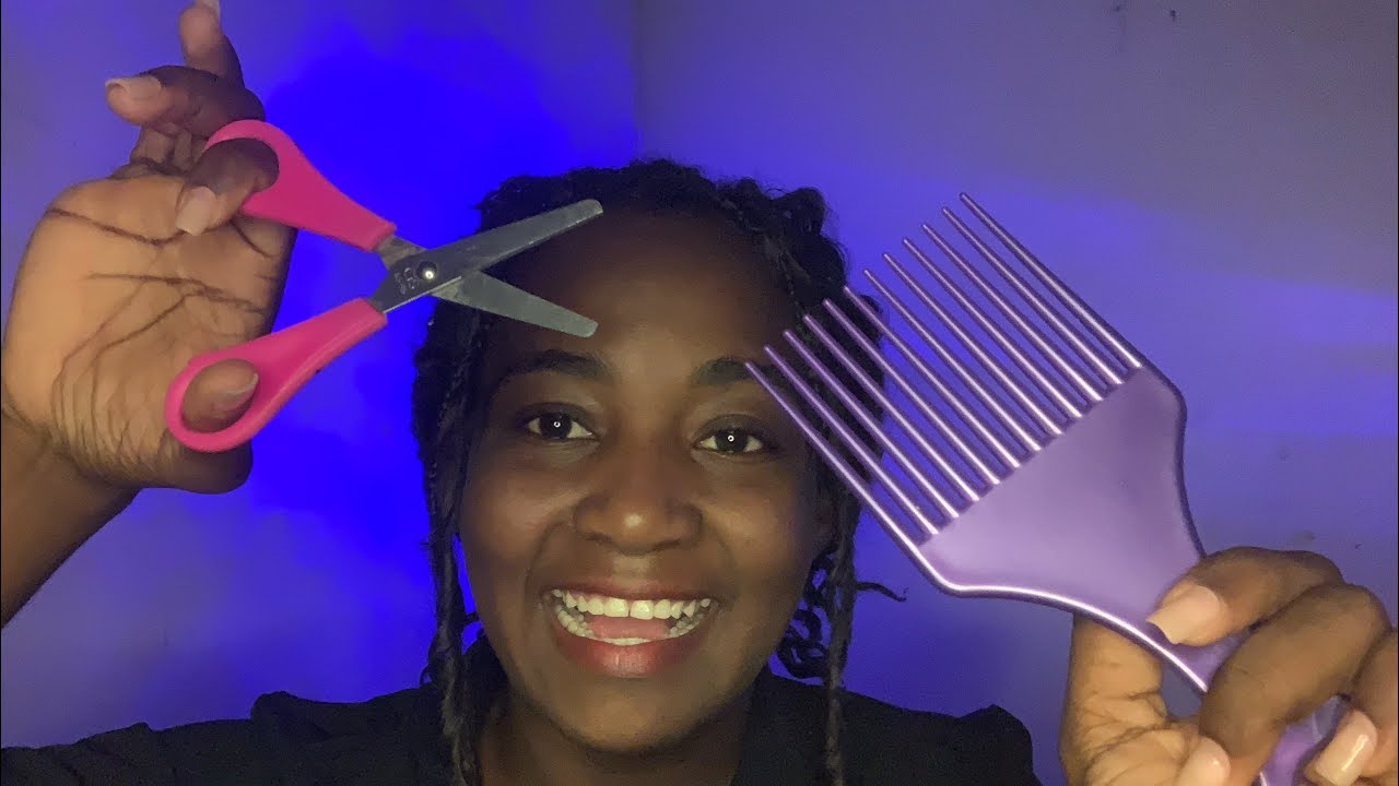 ASMR | Roleplay corte de cabelo - asmr caseiro