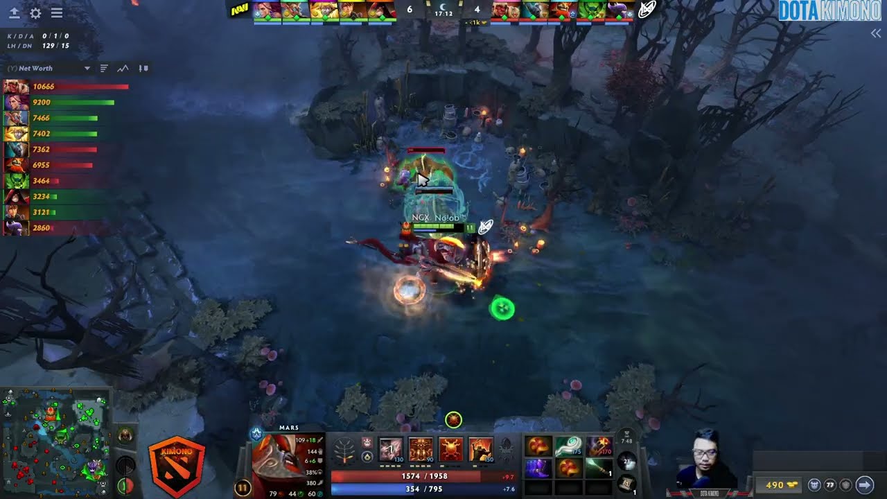 🔥 NO!OB - MARS :NIGMA GALAXY VS NATUS VINCARE THE INTERNATIONAL 2025 DOTA 2 - Gameplay 7.39d 3 1 10🔥