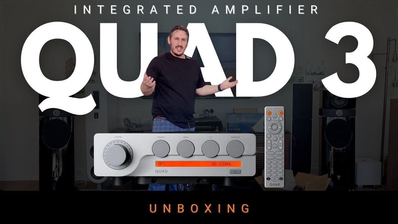 Quad 3 Integrated Amp — Heritage Meets Hi-Res - UNBOXING