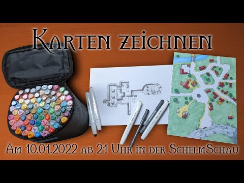 SchelmSchau 054: Karten zeichnen
