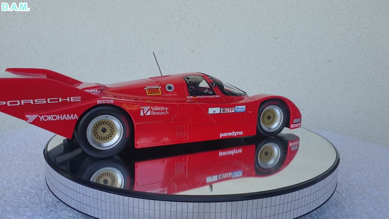 Porsche 962 Short-Tail Coca-Cola N°5 – Vainqueur Sebring 1986 – TSM 1/43