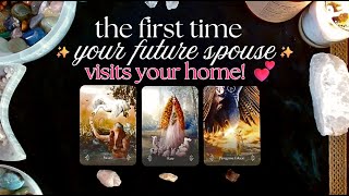 First Time Your Future Spouse Visits Your Home 😯🏠🌹Pick A Card Reading 💕