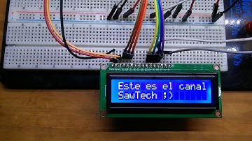 (eng sub) Display Cristal Líquido 1602A arduino