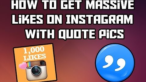 How To Make STUNNING Quote Pictures On Instagram!