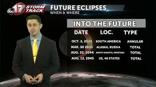 Future eclipses and how the Salvation Army is recycling eclipse glasses