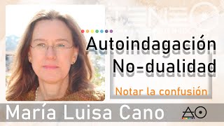 NOTAR LA CONFUSIÓN con María Luisa Cano