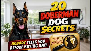 20 Doberman Dog Secrets Nobody Tells You Before Buying One