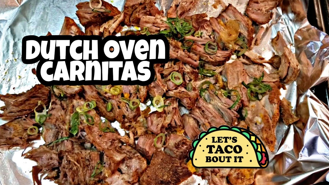 Dutch Oven Carnitas メキシコ料理 カルニタス Youtube