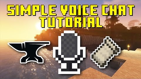 Simple Voice Chat Mod Tutorial (Fabric & Forge)