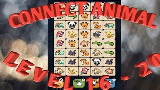 Connect animal level 16 - 20. game online anak. permainan asah otak screenshot 2