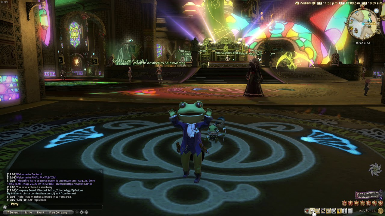 FFXIV: Surprised Macro for Frog Head - YouTube