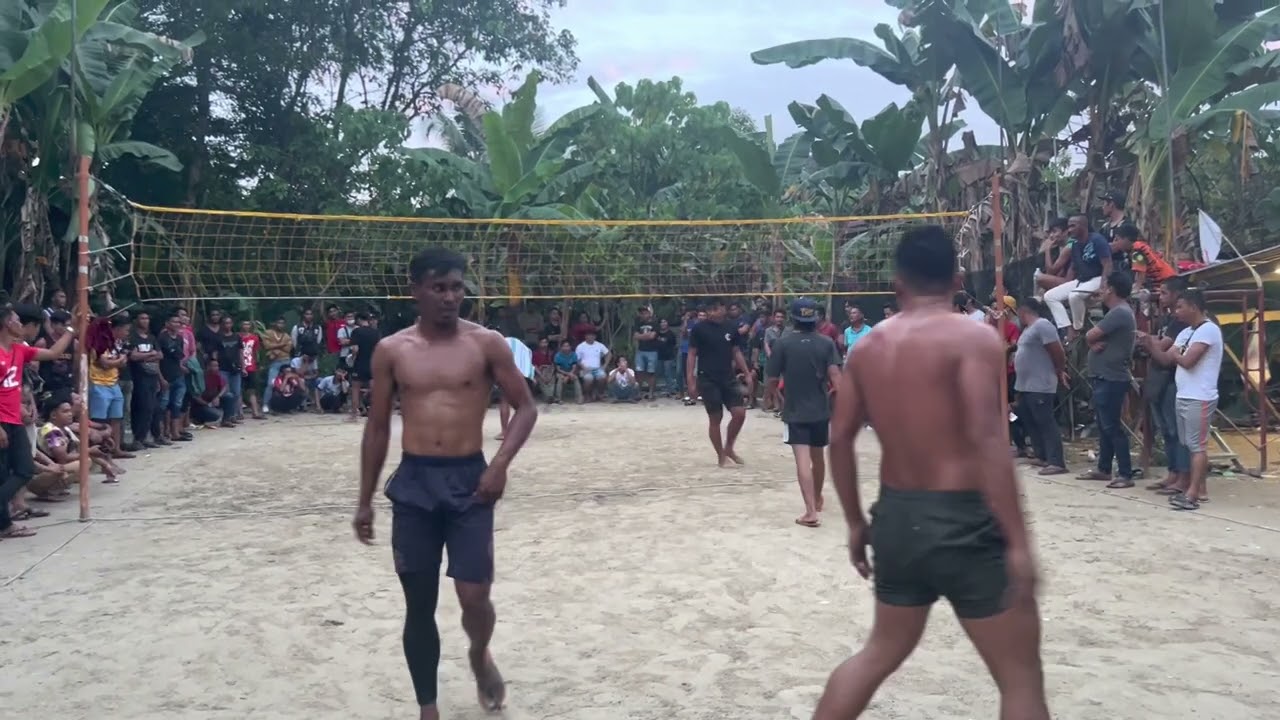 VOLLEYBALL PLAY KABUSAK SET2 RUMBLE TEAM LAHAD DATU VS TEAM KK JAYA KIPING IBRAHIM