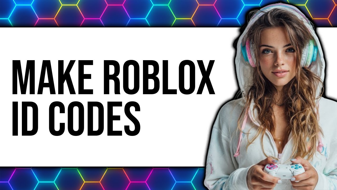 how to make a roblox id code