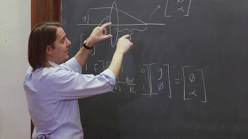 PHYS 201 | Matrix Methods 5 - A Simpler Thin Lens Matrix