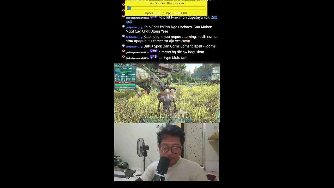 🔴 LIVE SOLO ARK: APAKAH INI AKAN MENJADI FINAL BOS CUY (Portrait)