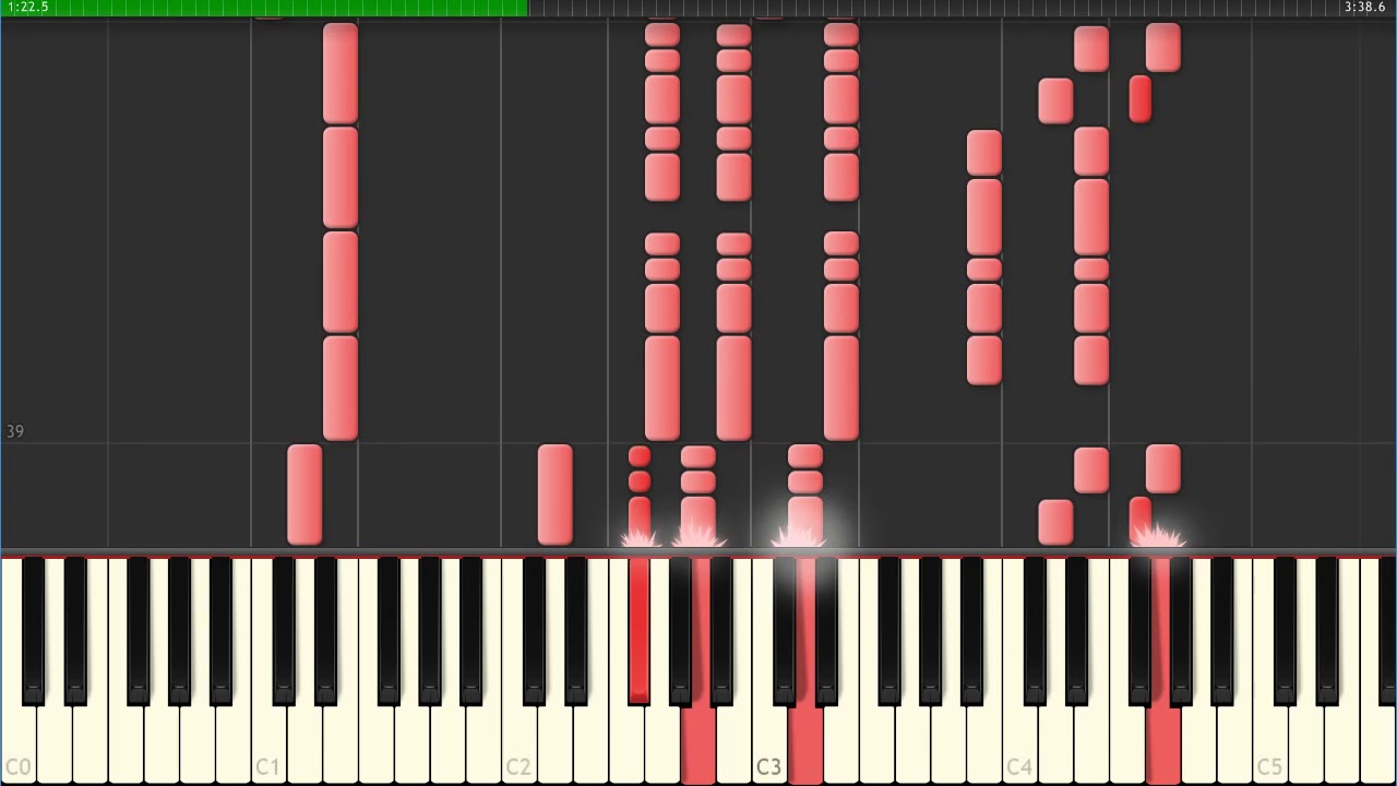 【耳コピ】AKB48/風は吹いている【ピアノ音アレンジ】