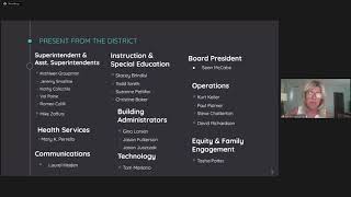 GCSD School Reopening Parent Forum #3