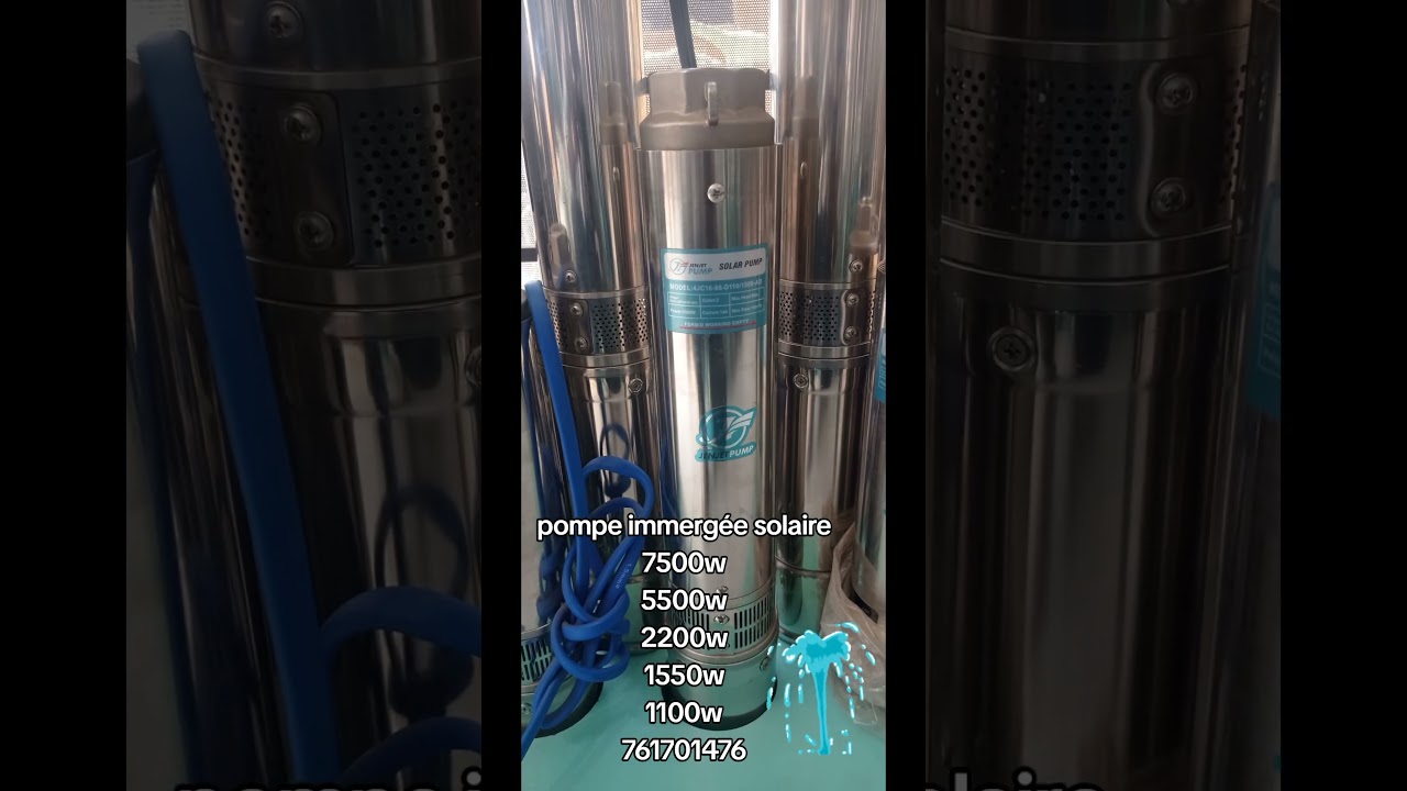 Pompe Immergée Solaire