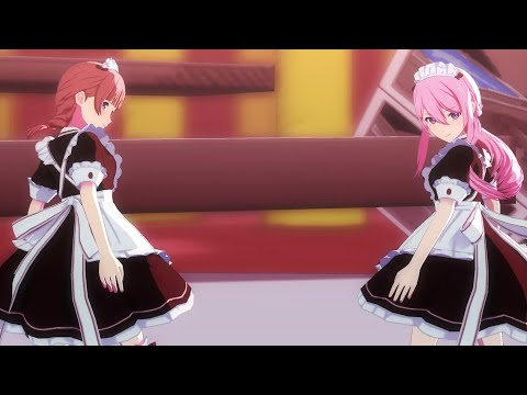 【プロセカMV】限定ヘアの穂波、ルカでヴィラン（メイド衣装Ver）