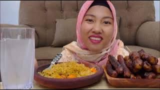 PERMOHONAN MAAF SAMBIL MUKBANG BAKSO BAKAR DAN MIE GAGA PEDES