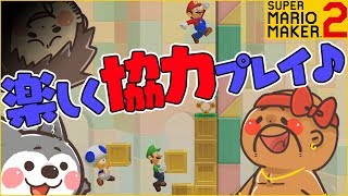 腹筋が崩壊するマリメ２ ┃対戦なのにまさかの協力プレイ！？その先には…？ #09  / スーパーマリオメーカー２