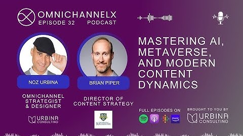 Podcast Ep. 32 – Mastering AI, metaverse, and modern content dynamics w/ Brian Piper