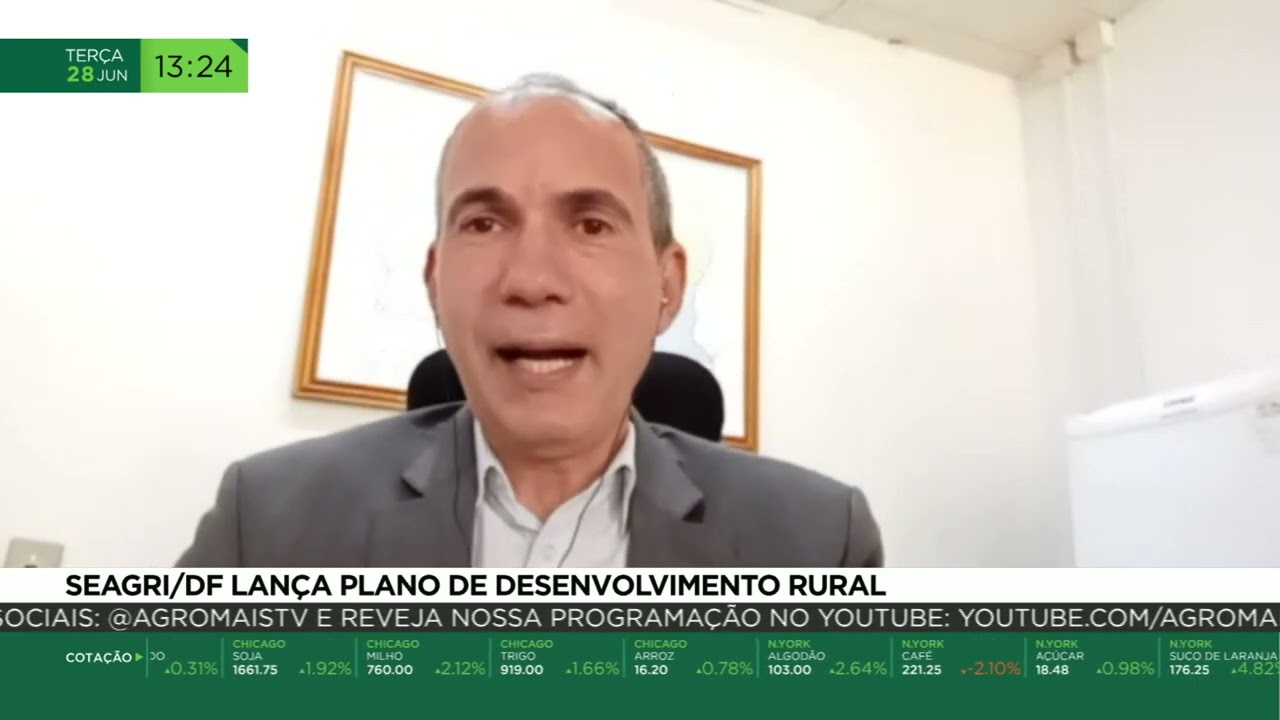 Seagri/DF lança plano de desenvolvimento rural