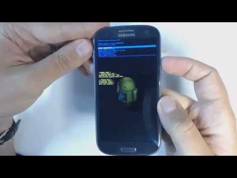 Samsung Galaxy S3 I9300 hard reset