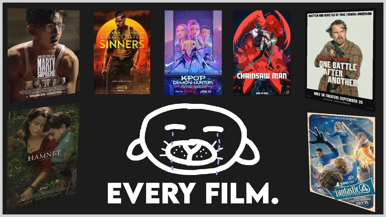 I watched every 2025 movie... Here's the winner.